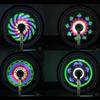 64 LED Bike Spoke Lights Waterproof 30 Patterns Wheel Rim Lights ABS PC Colorful Bicycle Tire Light Bicycle Light Accessories