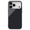 ABEEL For iPhone 17 Pro Case Compatible with MagSafe Carbon Fiber Texture Back Cover