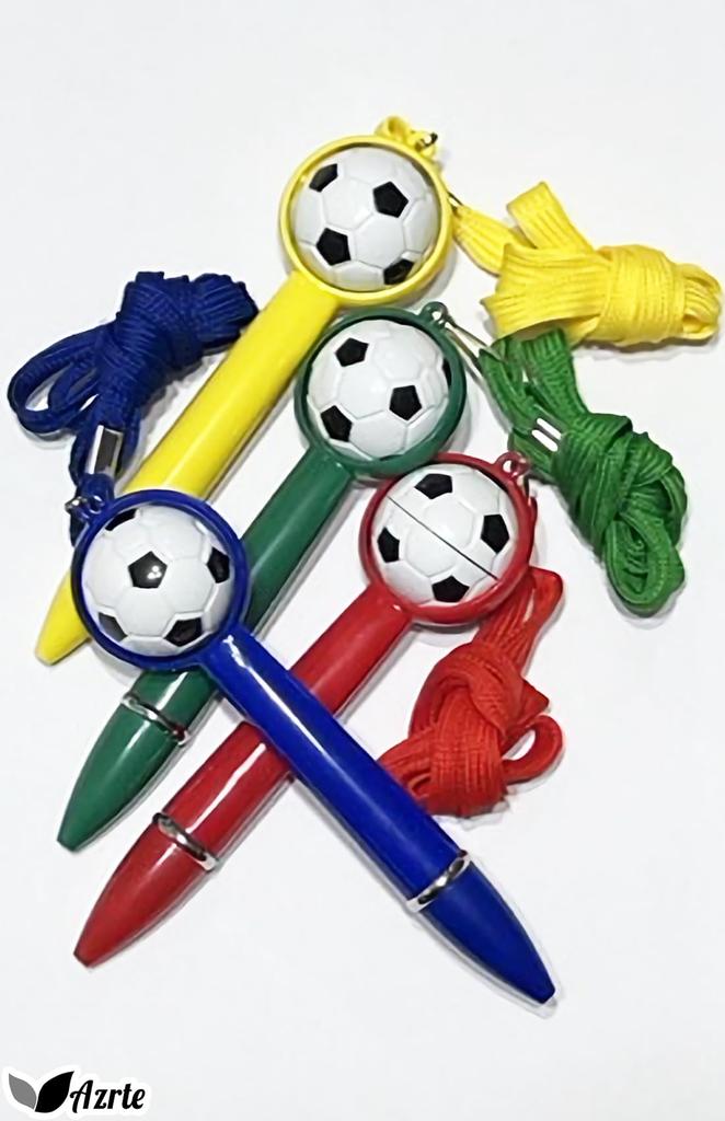 Ballpoint Pen Stationery Writing Instruments Interesting Soccer Green Soccer Ball 304 Green Set of 10 [AZULTE]
