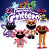 Smiling Critters Lila Katze Monster Plüschtier Im Furchteinflößenden Spielstil 30cm