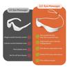 Micro-Current Eye Care Machine Electric Massager Under-Eye Glasses Massager Eye Massager  Skin Care