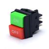 5pcs Rocker Switch KCD4 WF03-C1 ON OFF Botao Start Stop Botao De Controle Duplo Vermelho