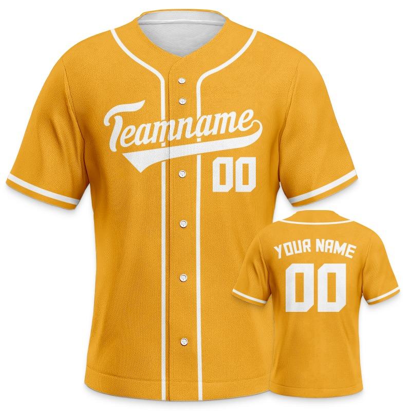 Baseballtrikot für Fans Einfaches Baseball-Shirt
