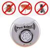 Silver Ultrasonic Pest Control Device For Home Use With 25khz Frequency Power