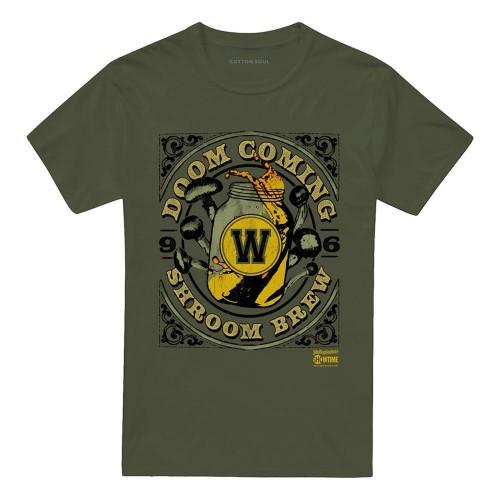 Yellowjackets Unisex Adult Doom Coming Shroom Brew T-Shirt
