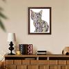 Adult High-Difficulty Irregular Cat Jigsaw Puzzle with Gift Money Box - Wacocetoy Wooden Version