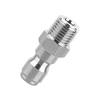 2 Pieces Pressure Washer Quick Connector Easy Connect Fitting Equipment D+E