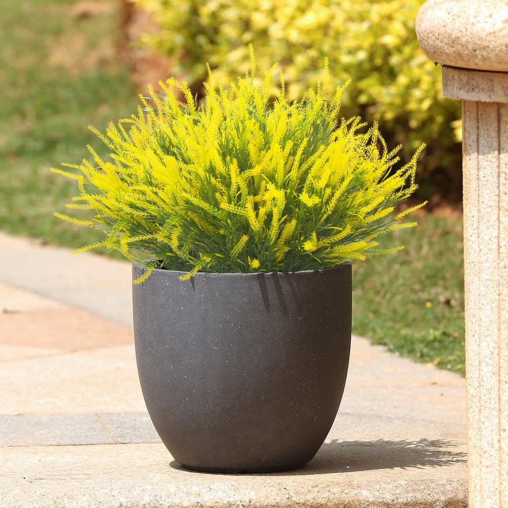 Piante Artificiali Plastica Felce Persiana Foglie Fiori Casa Matrimonio all'aperto Festa Balcone Decorazione Composizione Floreale vaso fai da te