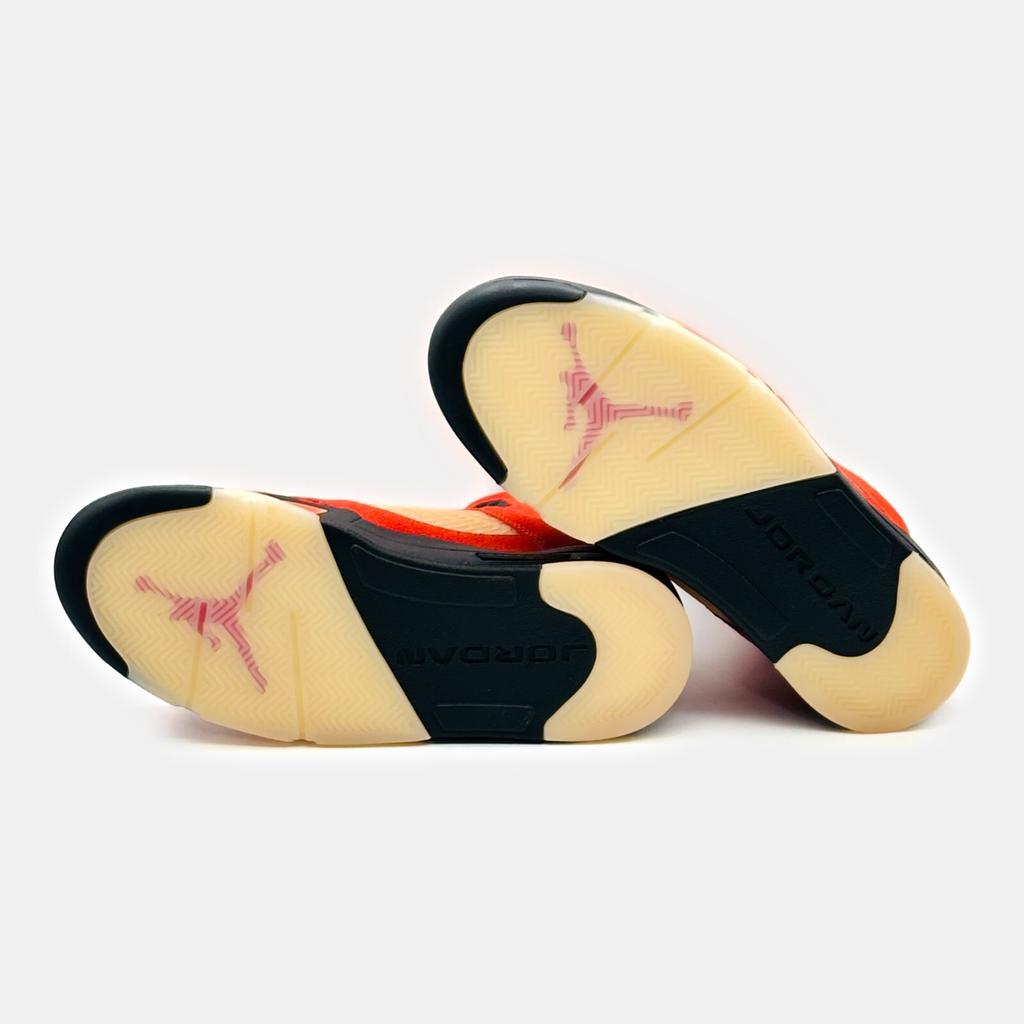 DD9336-800 Nike Air Jordan 5 Dunk On Mars For Her Fire Red Black Orange