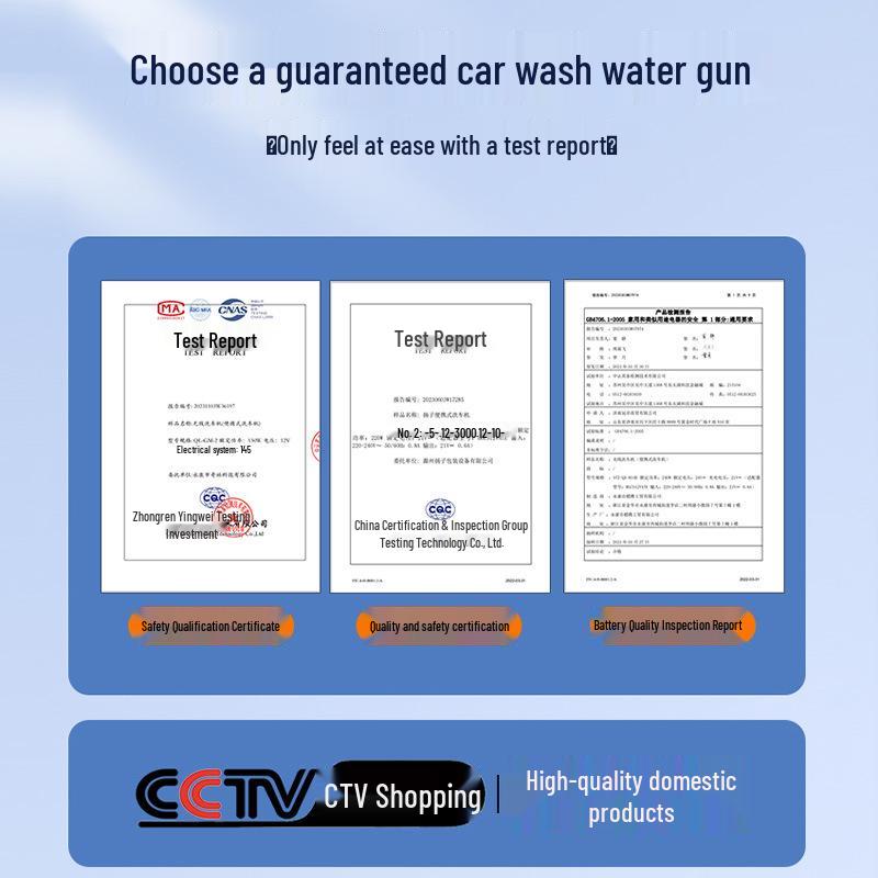 High-Pressure Car Wash Water Gun & Pump - 220V Powerful Cleaning Machine for Home Use