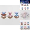Stitch Q Version Abs Tumbler Toy Model Figurine For Kids And Collectors