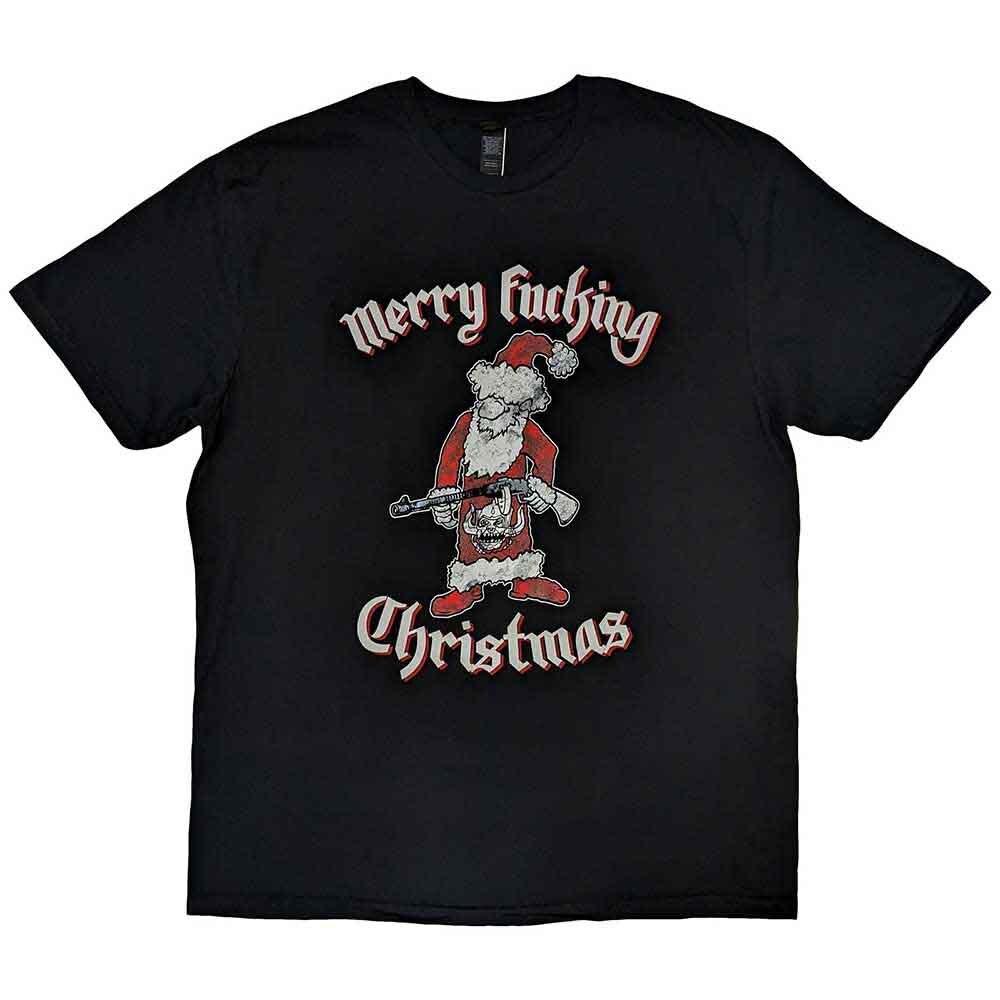 Motorhead Merry Effing Christmas T-Shirt Black New Unisex T-Shirt XL