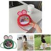 Cute Pu Children's Bag With Bunny Ears Mini Round Bag Sparkling Sequins Available In Multiple Colors