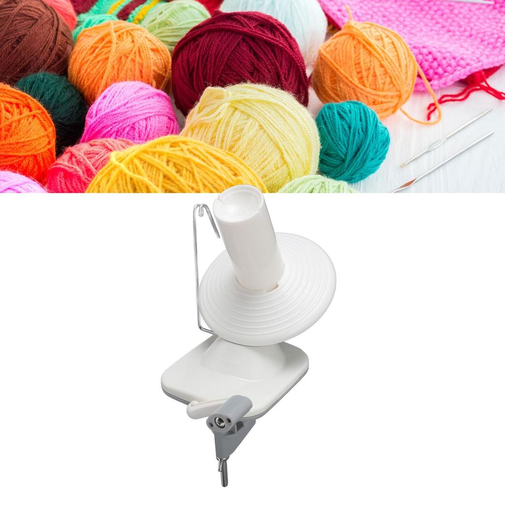 Nawijarka do kłębków Maszyna dziewiarska Krosno Nawijarka do kłębków przędzy Nawijarka ręczna Nawijarka do kłębków Włóczka Hobby Łatwa w użyciu Zestaw do robienia na drutach Artykuły rzemieślnicze