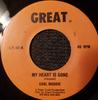 7inch Record EARL MOODIE  My Heart Is Gone GP47 Great US Reggae Ska  Dub Used