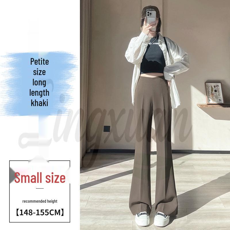 Spring 2026 Women's High Waist Slim Fit Wide Leg Flare Pants
