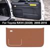 Für Toyota RAV4 XA50 XA40 XA30 2005- 2024 2025 Auto Kofferraum Heckklappe Anti-Kick Schutzmatte Leder Dekorationsmatte