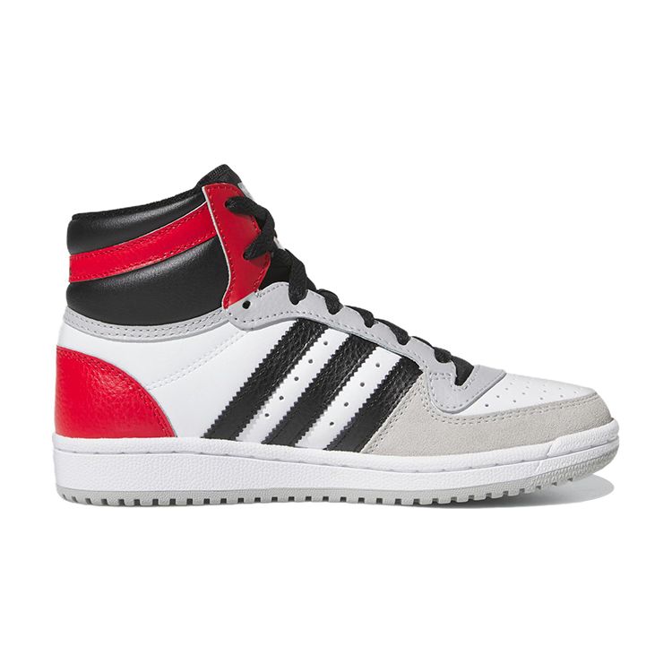 Adidas Originals Top Ten RB High-Top Skate Shoes Kids Sneakers White Black Red IG4795