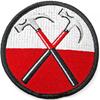 The Wall Hammers Circle Iron On Patch