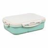 Divided Student Lunch Box with Lid Food Storage Container Portable Microwave Oven Lunch Box  Picnic
