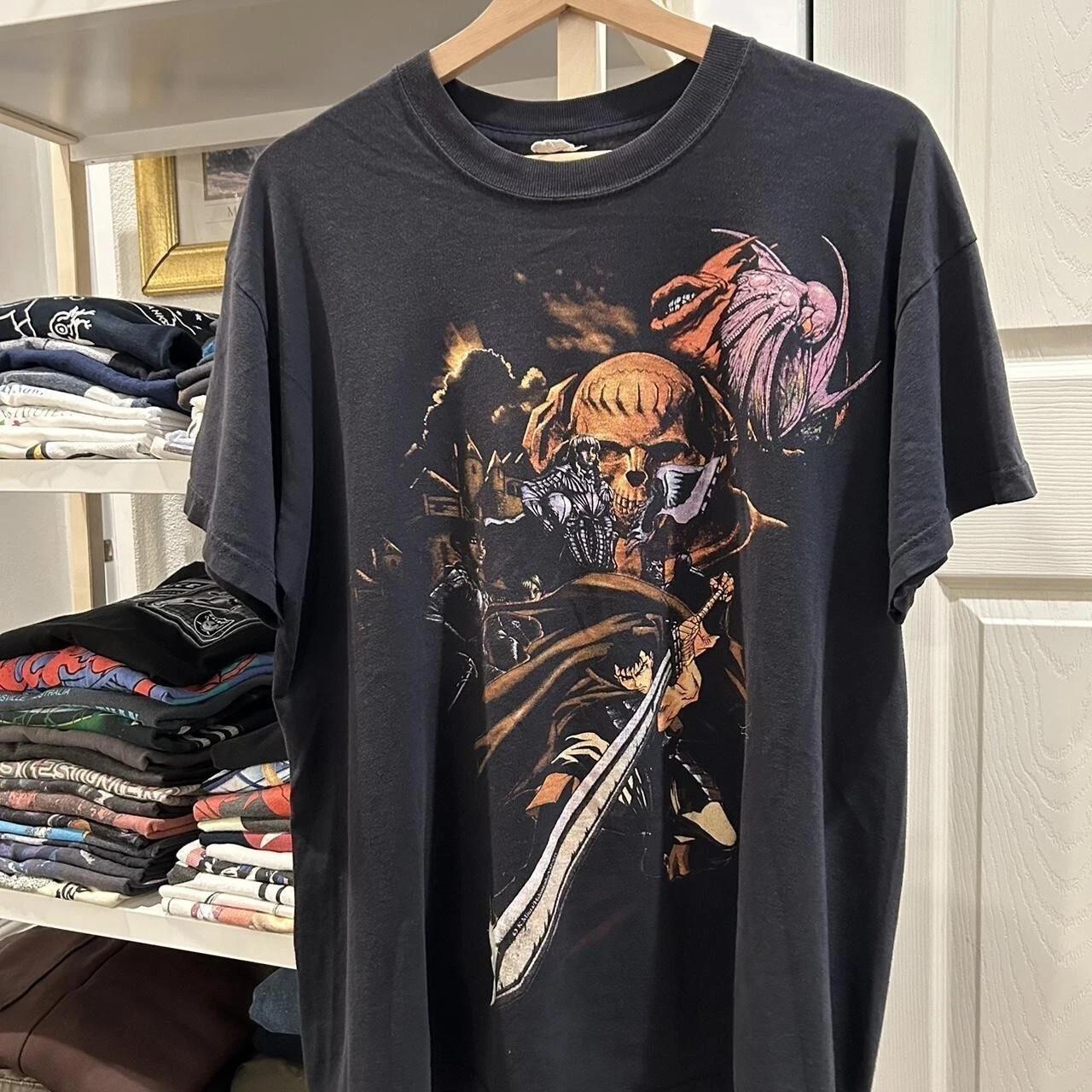 Berserk Anime Graphic Tshirt Berserk Short Sleeve Unisex Tshirt Reprint M