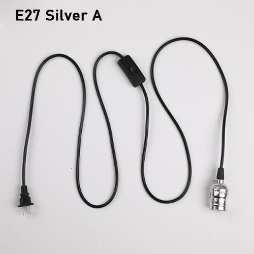 LED Lampenfassung Lampensockel mit Kabel Schalter Stecker DIY Hängekabel Zubehör Einfache Kleine Pendelleuchte E27 Schraublampenfassung