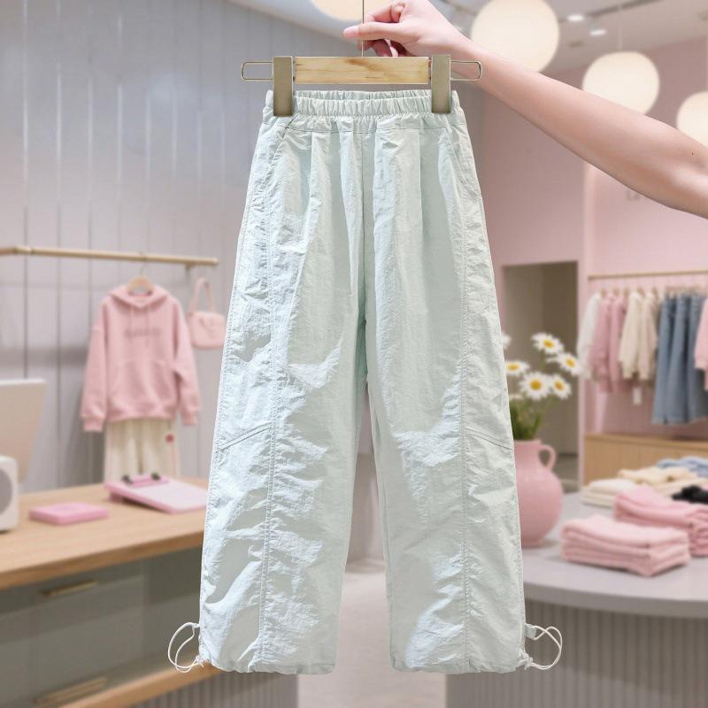 Summer 2026 Girls' Quick-Dry Mosquito-Repellent Casual Pants