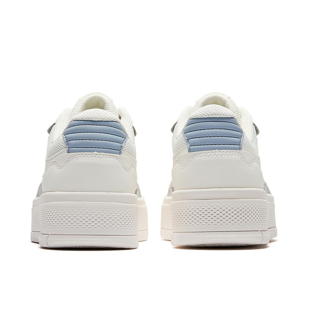 Anta Low Top Skateboard Shoes Women's White Gray Blue 922618003-4