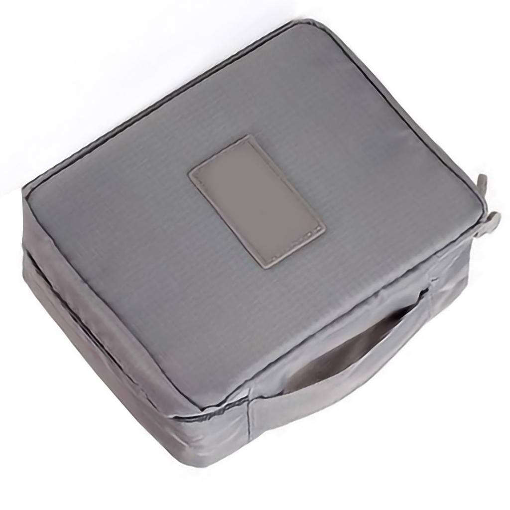 Makeup Cosmetic Storage Bag Oxford Fabric Handle Zipper Closure Toiletry Products Travel Pouch