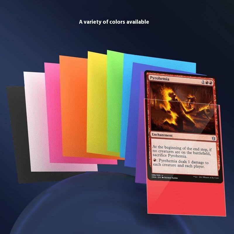 1000pcs Durable Matte PP Card Sleeves 66x91 Rough Textured Standard Premium Protective Covers for Trading Card Games
