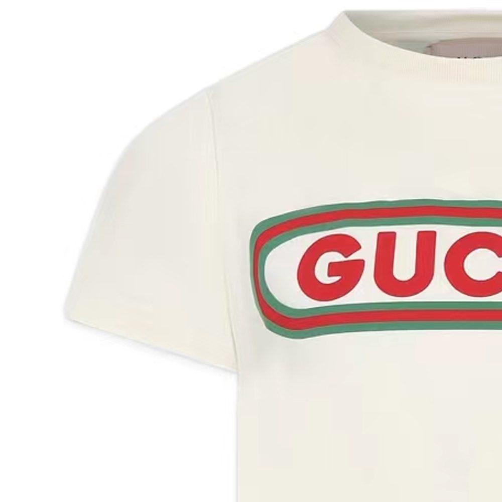 Gucci Kids T Shirts Crew Neck Moderate 610190-XJF87-9247