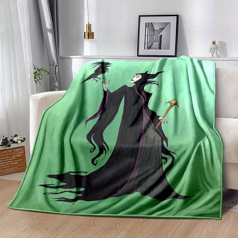 1pc Maleficent Blanket Home Decor, Perfect for Couch, Bed, Travel