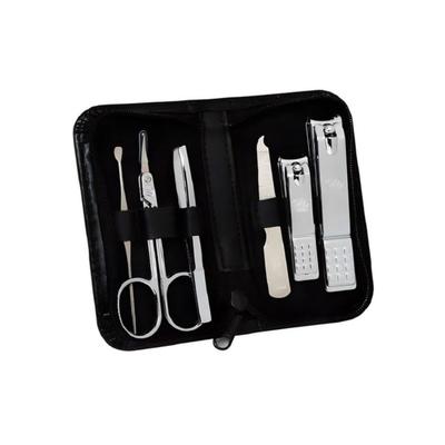 777 Three Seven Nagelknipser, silberfarben, 6-teilig, Beauty-Set TS-460SC, hergestellt in Korea