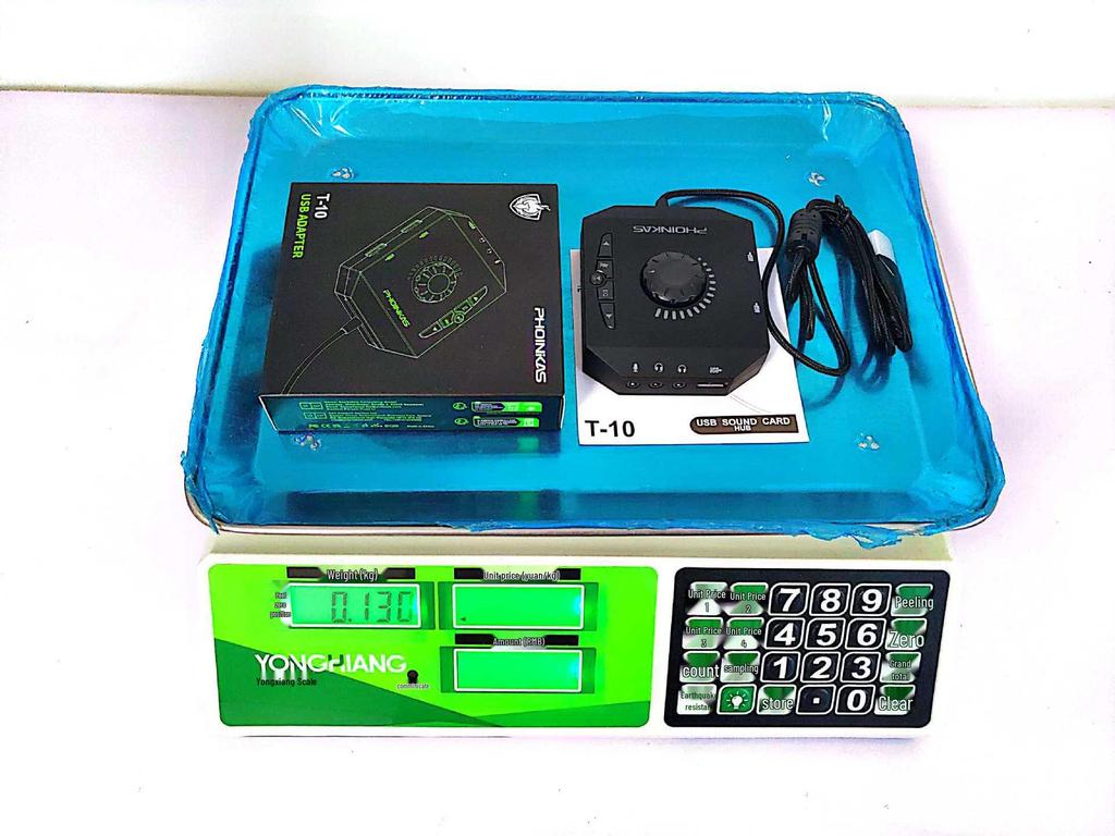 7.1 Channel USB Gaming Audio Converter for Headphones, Microphones, and Speakers