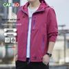 Jaqueta Casual com Capuz Masculina