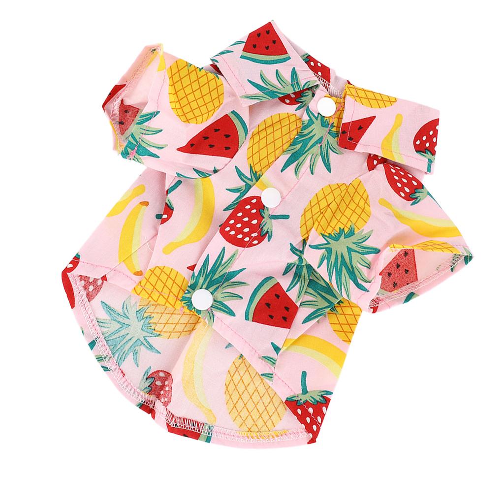Dog Shirt Skin Friendly Breathable Fashion Washable Pet Clothing for Spring Summer