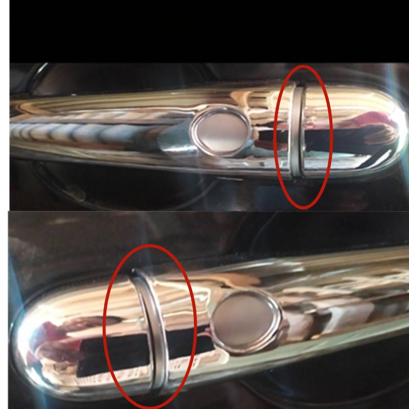 For Renault Megane Ii 2 MK2 2002 2003 2004 2005 2006 2007 2008 ABS Chrome Door Handle Cover