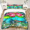 Venusaur'S Cosmic Bloom Print 3Pcs Bedding Set,Duvet Cover with 2 Bedro,Pillowcase Home Birthday Gift