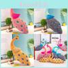 Peacock Plush Toy Collectors Soft Stuffed Animal For Kid And Fans