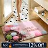 Soft Absorbent Non-Slip Rug Holiday Easter Floor Mat Home Decor Doormat Bedroom Floor Mat Shower Carpet