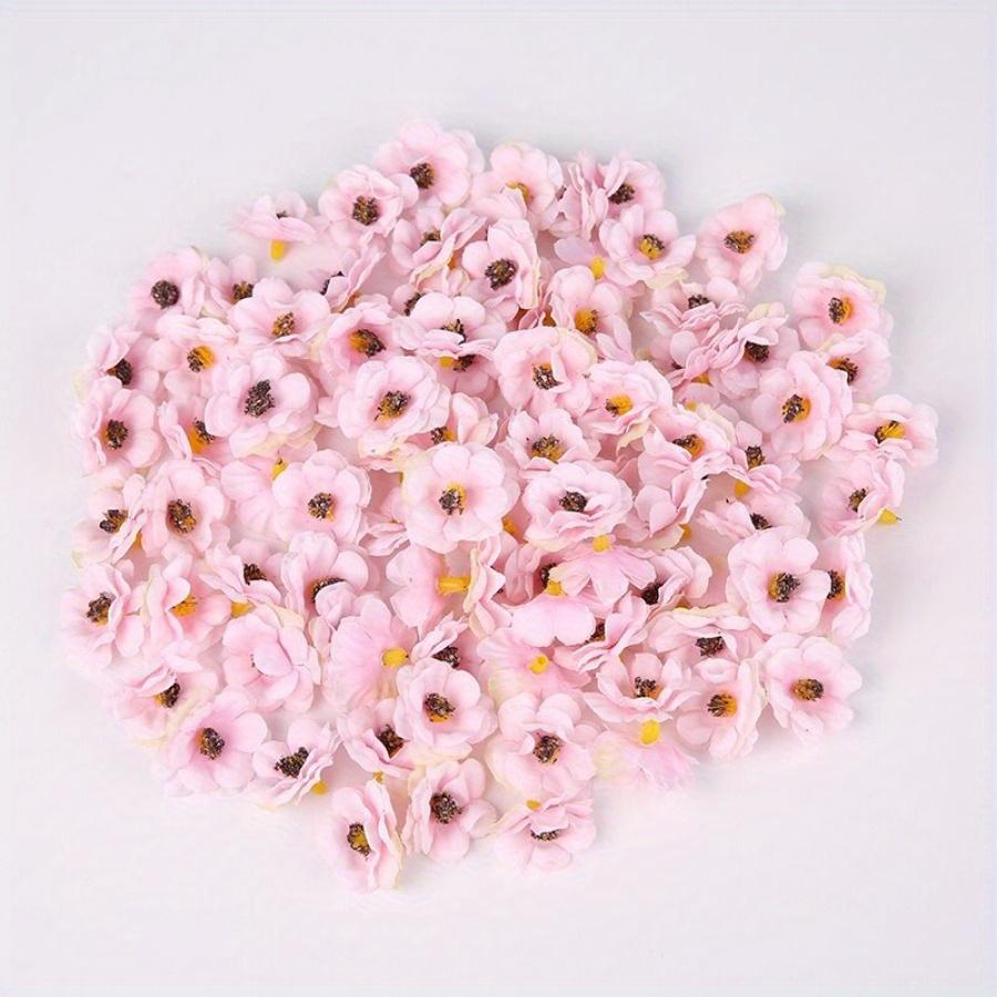 20Pcs 3cm Multicolor Daisy Flower Heads Mini Silk Artificial Flowers for Wedding Home Decoration Christmas Wreath Scrapbooking
