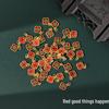 Year of the Horse Sand Gold Non-Fading Drip Oil Beaded DIY Bracelet and Jewelry Accessories.