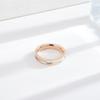 European and American Electric Titanium Steel Rings Couple Rings Jewelry
