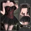 Sexy Underwear Court Style Tube Top Temptation Sexy Slim Vest Bra Pure Waist Skirt