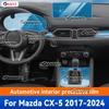 For Mazda CX-5 CX5 2017-2024 Car Panel Film Dashboard Protective Sticker Interior Anti-Scratch Film Accessories