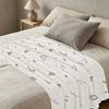 Star Moon Collection Flannel Blanket - Lightweight, Soft & Skin-friendly Cozy Throw for Home, Halloween, Christmas, Relaxation & Warmth.