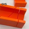 2 Bucăți Cutie Mitră Heavy Duty Unghiuri 45/90 Grade Meșteșuguri Metalice Lemn Plastic Cutie de Tăiere Instrument Ghid pentru Bricoleur Dulgher Sculptor în Lemn Tâmplar