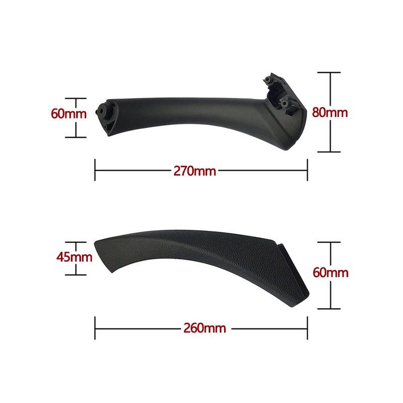6PCS Full Set LHD RHD Passenger Interior Door Pull Handle Cover Trim For BMW 3 Series E90 E91 E92 316 318 320 325 328i 2004-2012