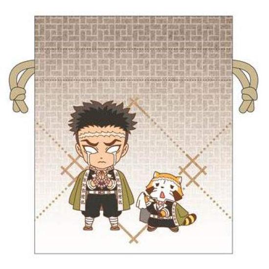 

Demon Kimetsu no Yaiba x Rascal the Raccoon Purse Purse Yukimei Shiredjima Combination Slayer Ver.