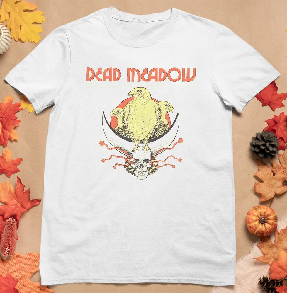 

Dead Meadow T-shirt White Cotton Tee All sizes S to 5XL Shirt Fan Unisex T-Shirt XXXXL